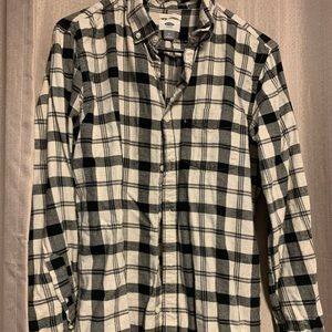 Plaid button down